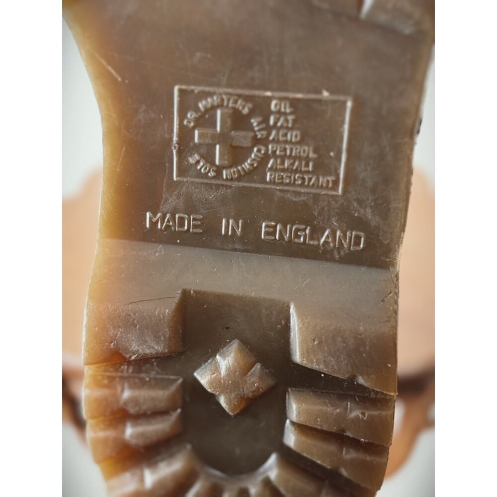 Dr. Martens MIE Made In England Black Boot VINTAGE #0019 Unisex UK 10 US Mens 11 - Picture 6 of 6